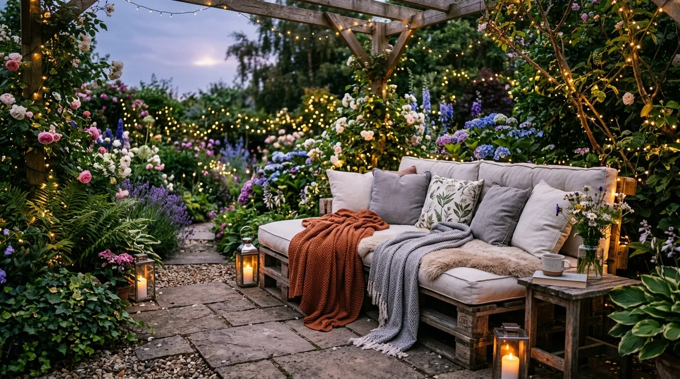 13 DIY Pallet Garden Furniture Ideas for Outdoor Seating idea 8