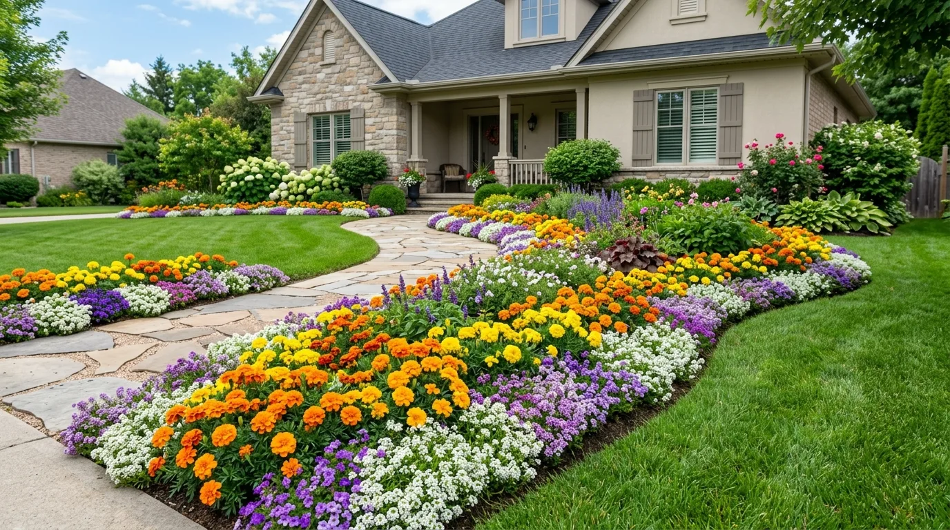 11 Easy Lawn Border Ideas You Can Do This Weekend idea 7