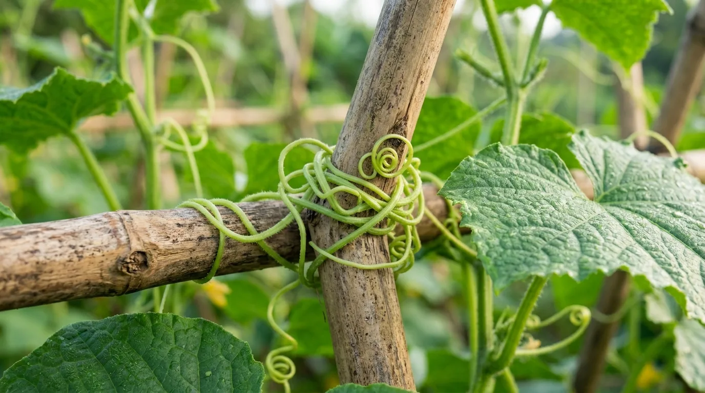 13 Easy Tips to Train Cucumber to Climb a Trellis Successfully idea 2