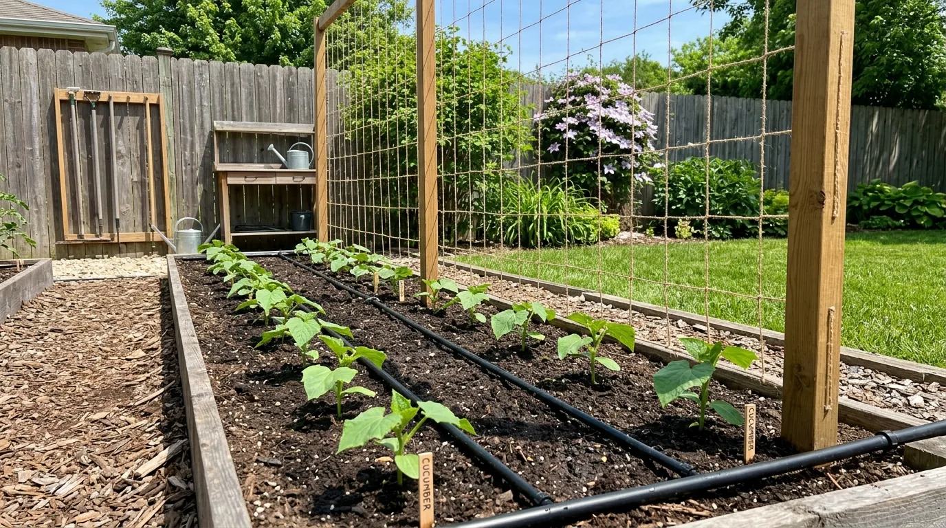 13 Easy Tips to Train Cucumber to Climb a Trellis Successfully idea 6
