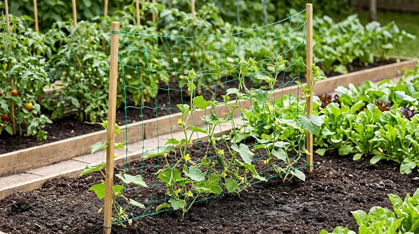 13 Easy Tips to Train Cucumber to Climb a Trellis Successfully idea 13