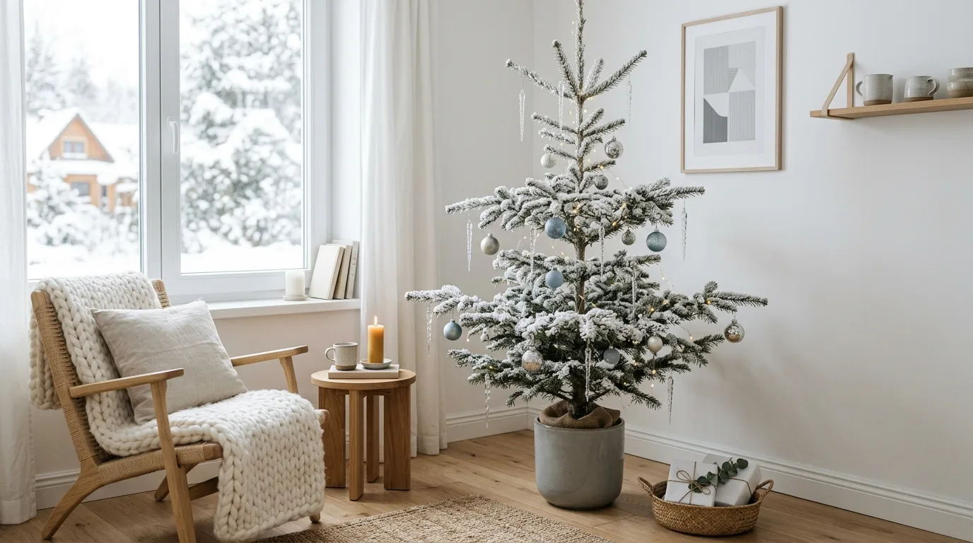12 Elegant Blue and Silver Christmas Tree Ideas for Winter idea 10