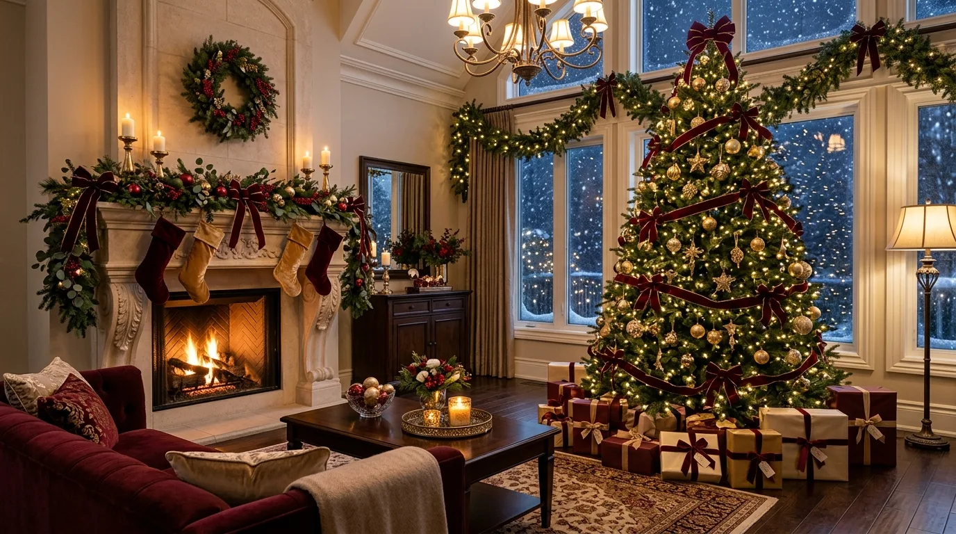 11 Elegant Burgundy Christmas Decor Ideas to Elevate Your Holidays