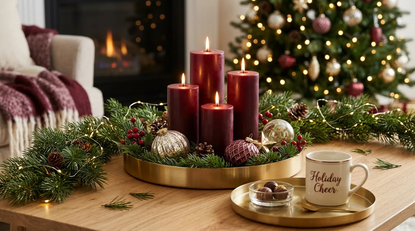 11 Elegant Burgundy Christmas Decor Ideas to Elevate Your Holidays idea 9