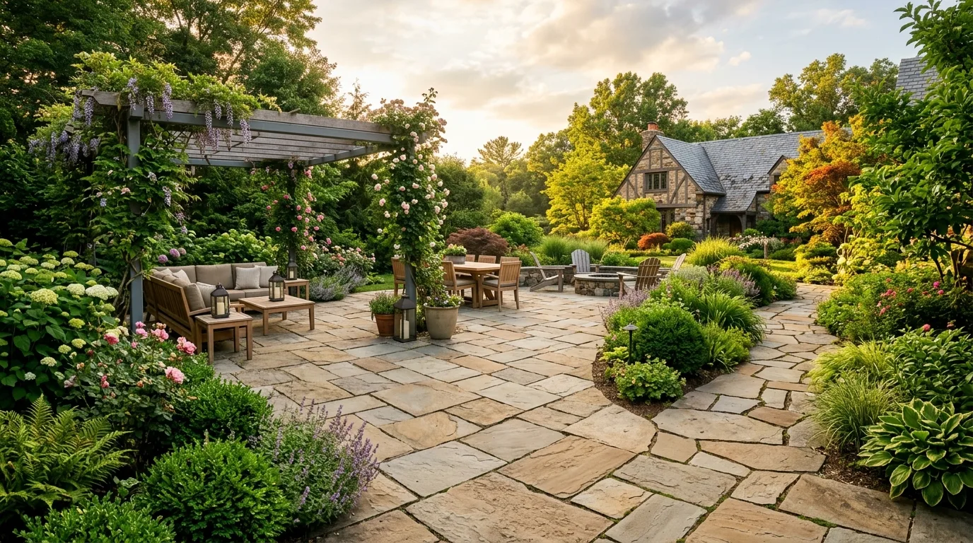 13 Elegant Stone Patio Ideas for a Timeless Outdoor Floor