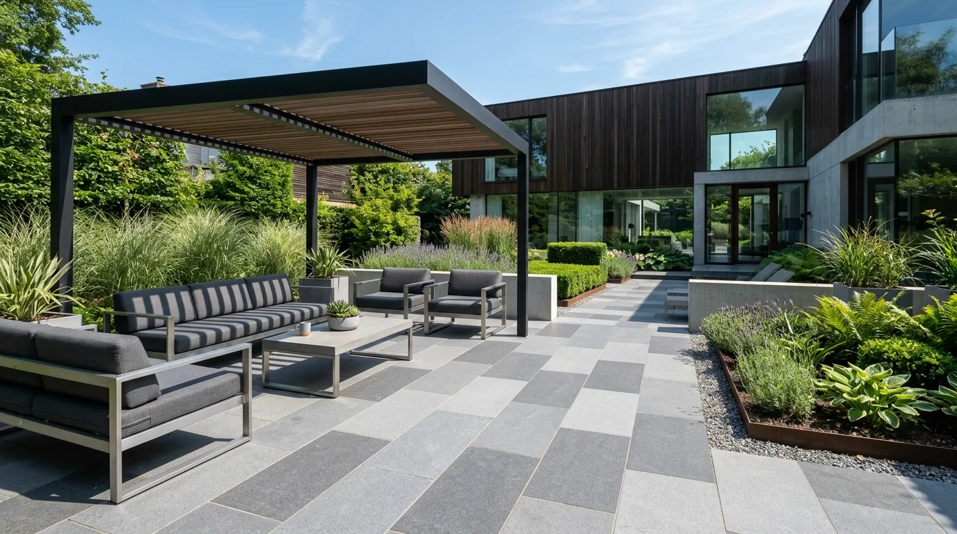 13 Elegant Stone Patio Ideas for a Timeless Outdoor Floor idea 2