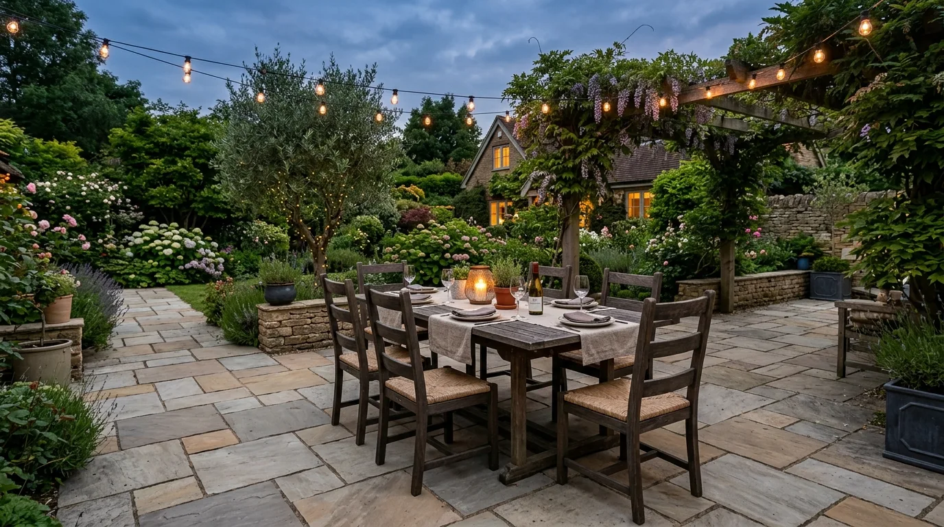 13 Elegant Stone Patio Ideas for a Timeless Outdoor Floor idea 5