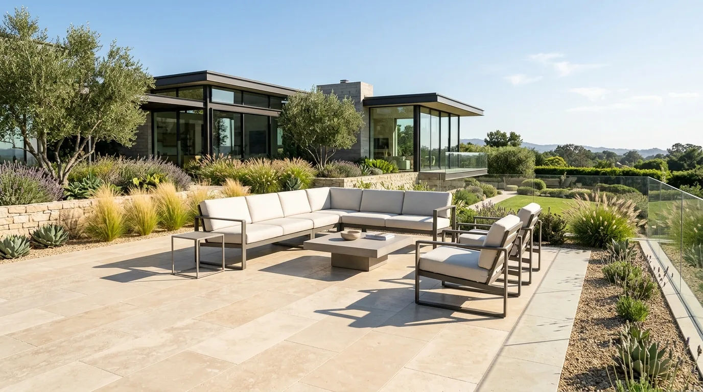 13 Elegant Stone Patio Ideas for a Timeless Outdoor Floor idea 9