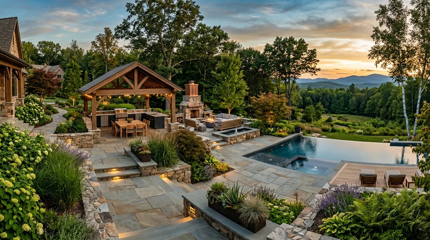 13 Elegant Stone Patio Ideas for a Timeless Outdoor Floor idea 13