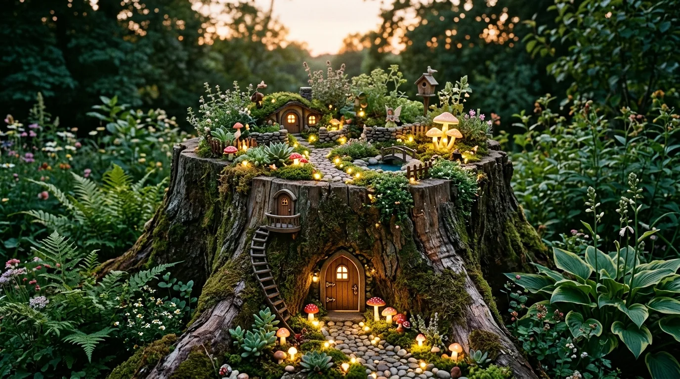 14 Enchanting Backyard Fairy Garden Ideas for Kids and Adults idea 2