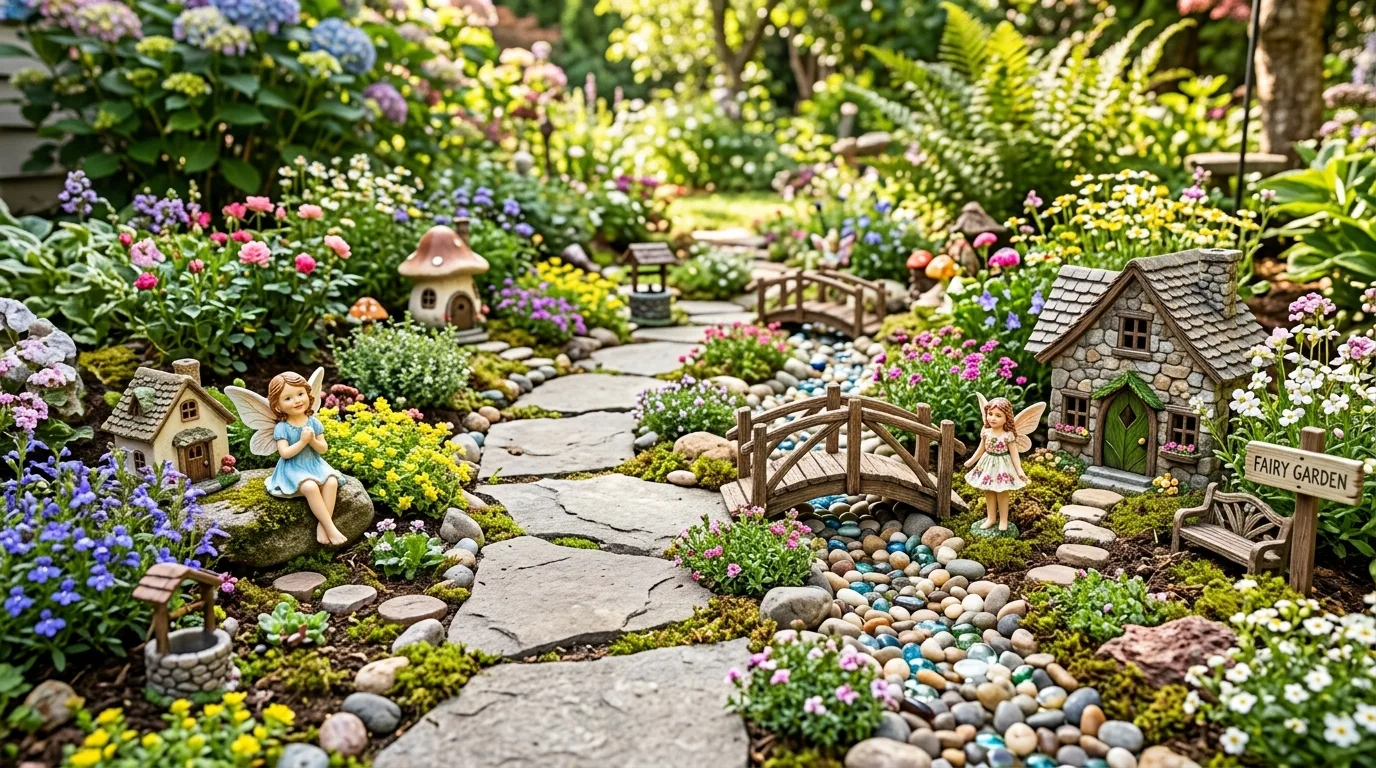 14 Enchanting Backyard Fairy Garden Ideas for Kids and Adults idea 3