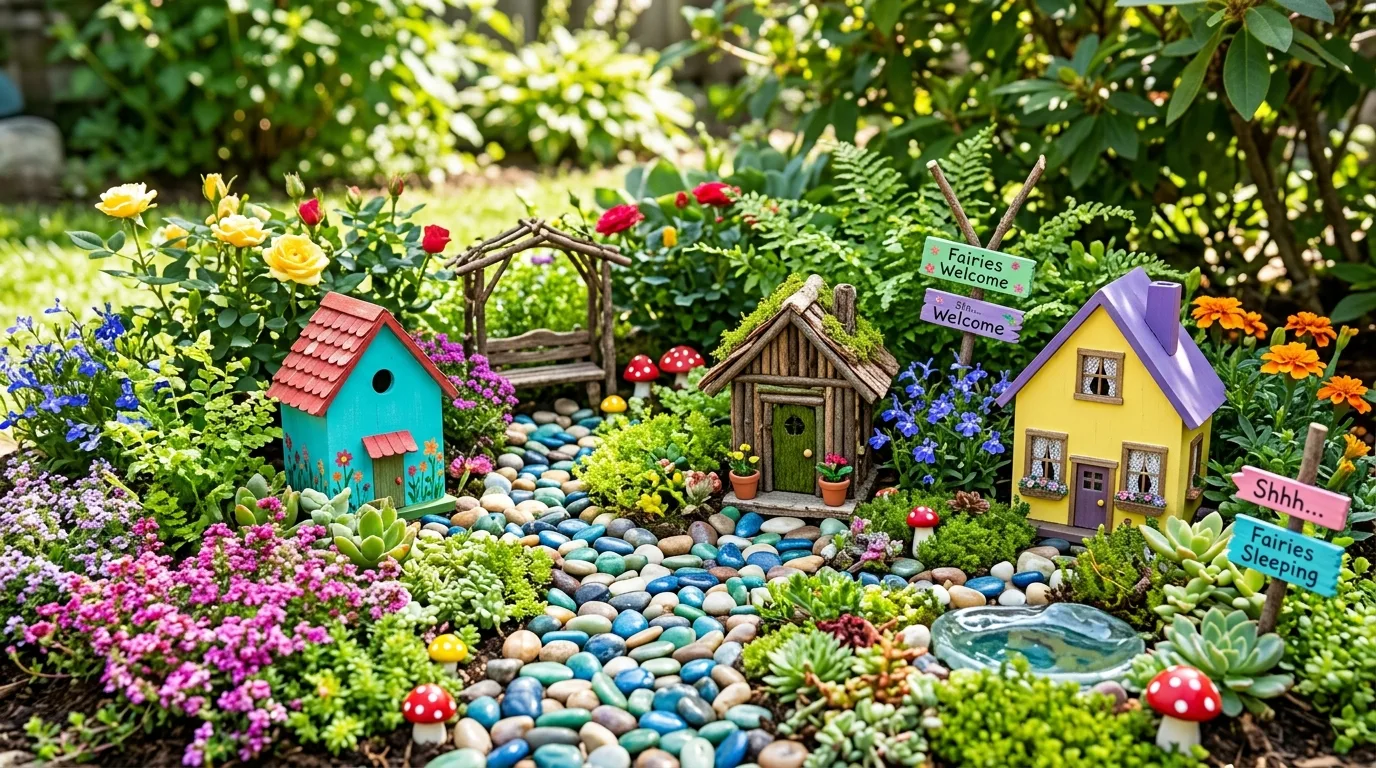 14 Enchanting Backyard Fairy Garden Ideas for Kids and Adults idea 10