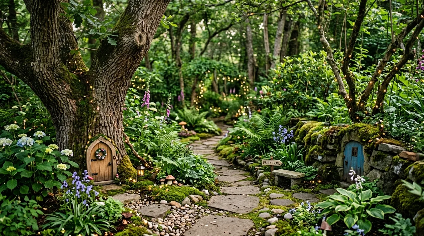 14 Enchanting Backyard Fairy Garden Ideas for Kids and Adults idea 13