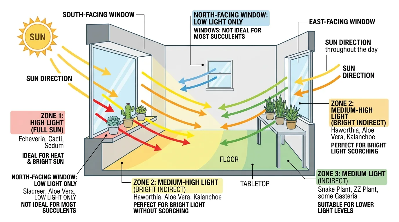 12 Essential Guide to How Much Light Do Succulents Need idea 10