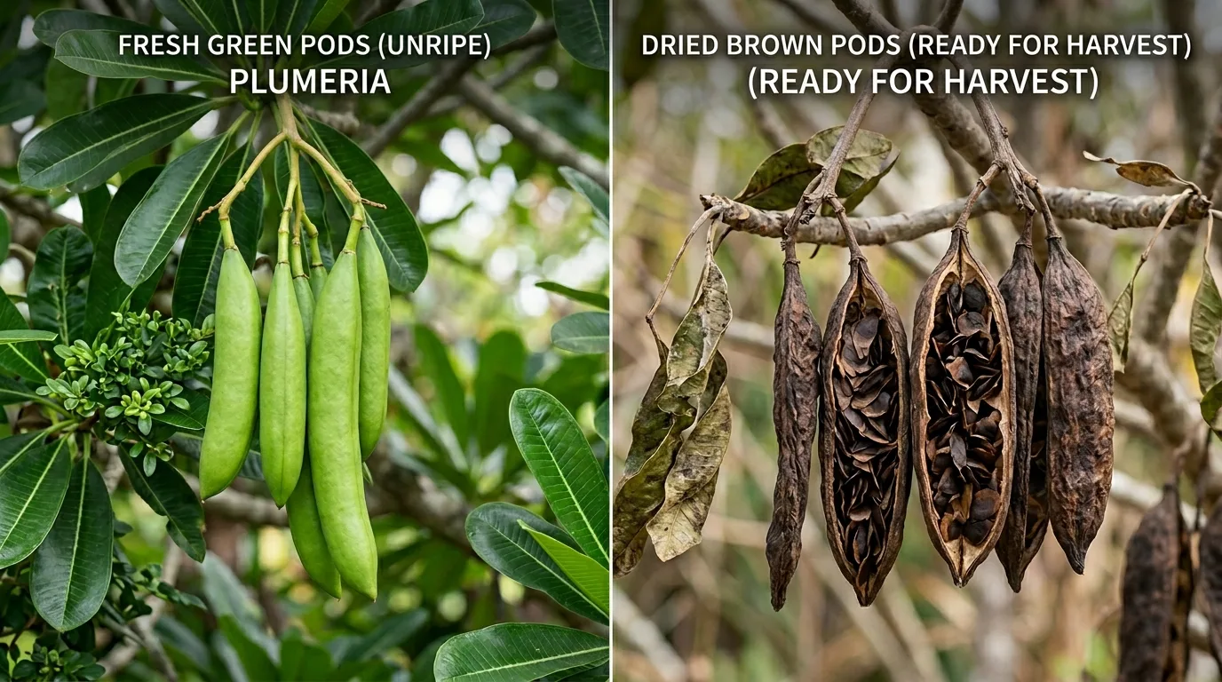 13 Exotic Plumeria Seed Pods Guide to Harvesting and Planting idea 4