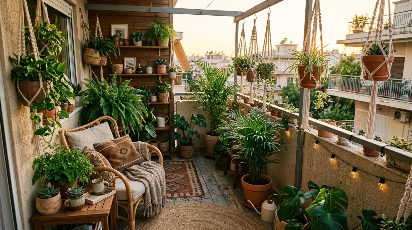 14 Flourishing Boho Balcony Garden Ideas for Small Spaces