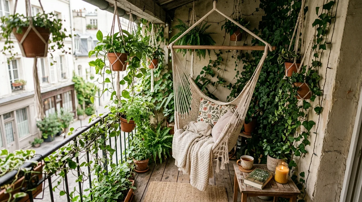 14 Flourishing Boho Balcony Garden Ideas for Small Spaces idea 7