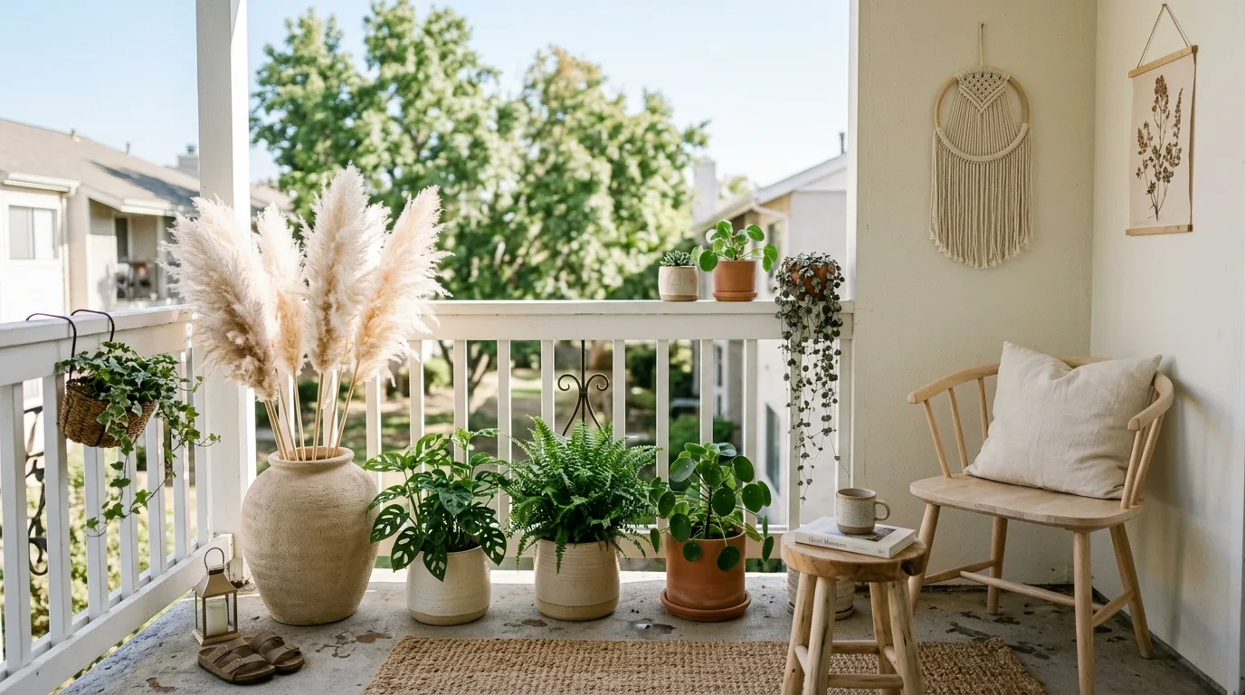14 Flourishing Boho Balcony Garden Ideas for Small Spaces idea 8