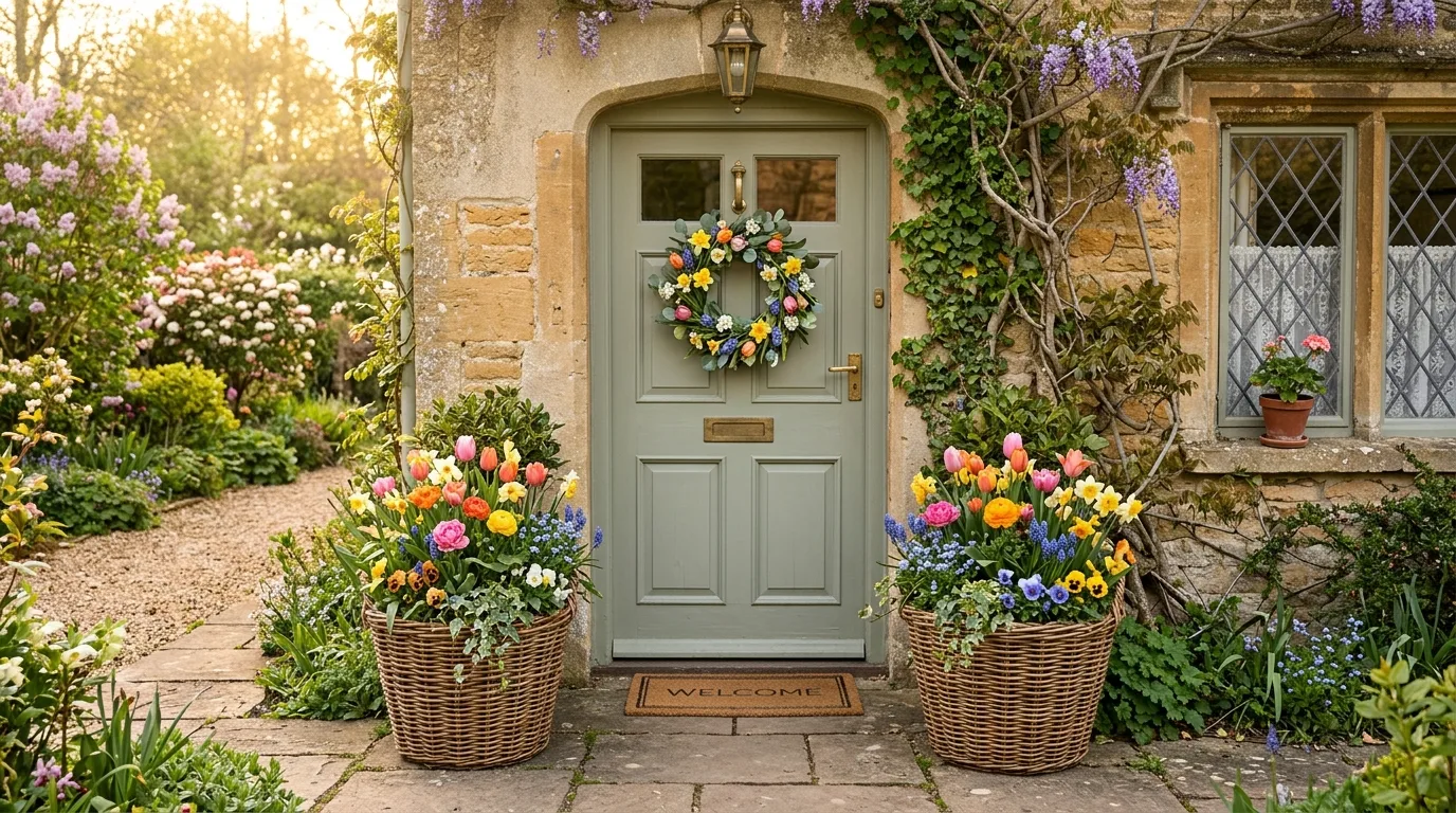 12 Fresh Spring Planter Ideas to Brighten Your Front Porch idea 4