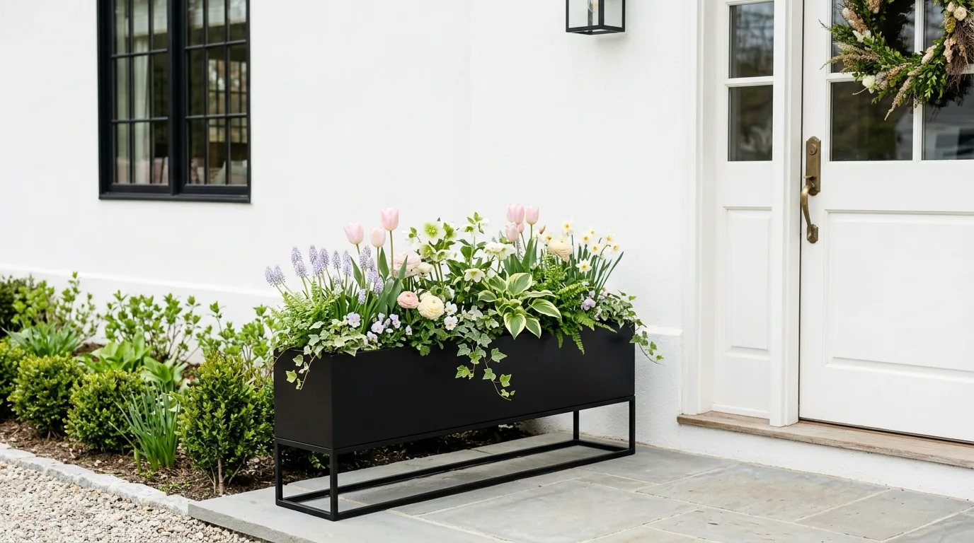 12 Fresh Spring Planter Ideas to Brighten Your Front Porch idea 6