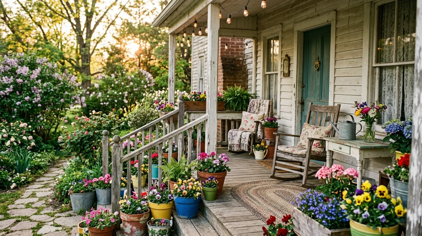 12 Fresh Spring Planter Ideas to Brighten Your Front Porch idea 11