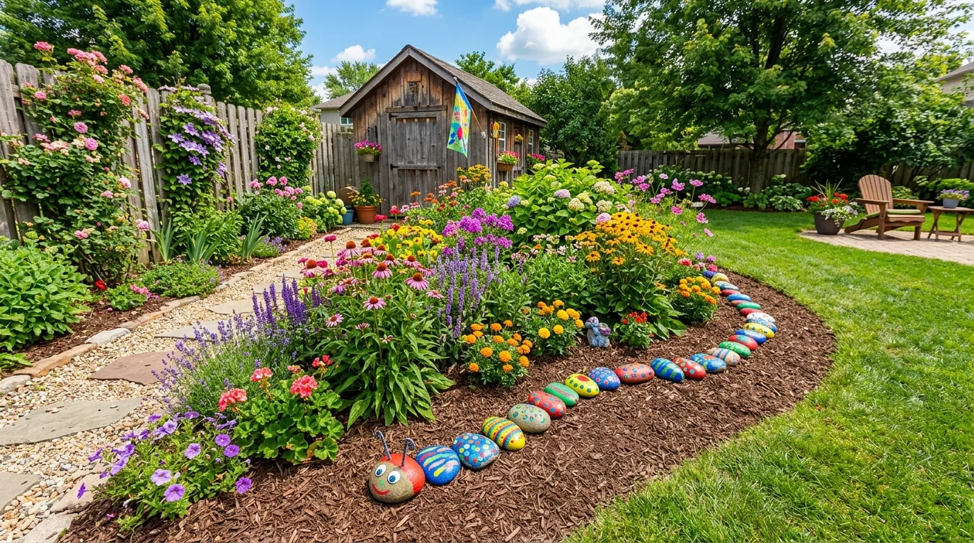12 Fun DIY Garden Rock Art Ideas to Make with Kids