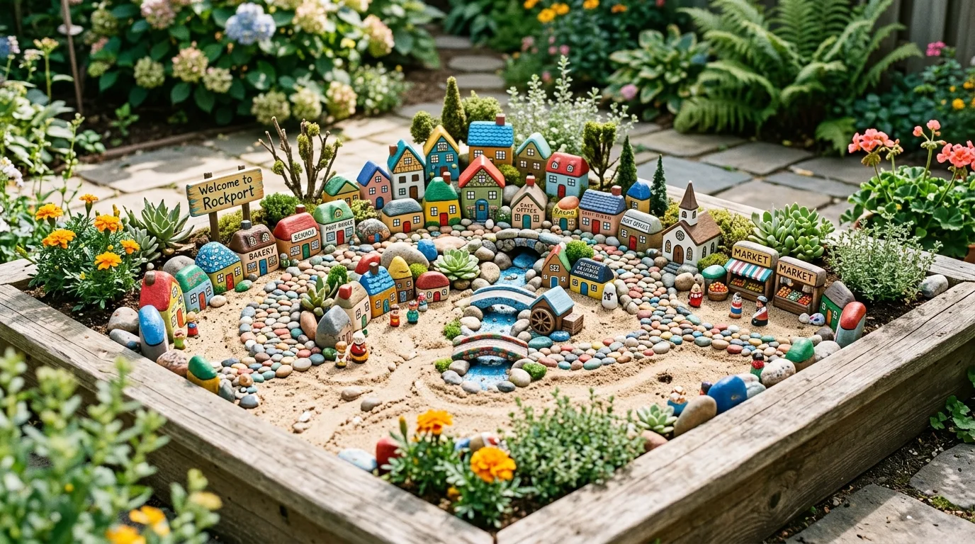 12 Fun DIY Garden Rock Art Ideas to Make with Kids idea 8