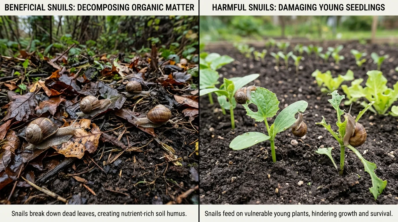 13 Garden Helper Question Are Snails Good for Plants idea 2