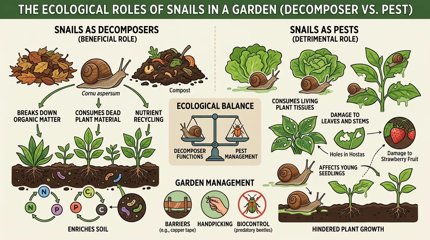 13 Garden Helper Question Are Snails Good for Plants idea 13
