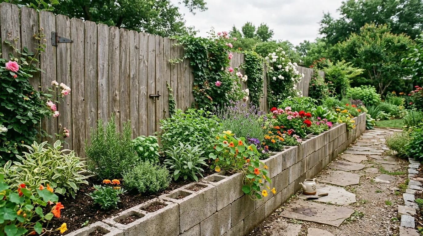 13 Genius Cinder Block Garden Ideas for Raised Beds and Planters idea 8