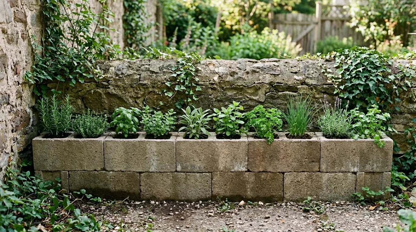 13 Genius Cinder Block Garden Ideas for Raised Beds and Planters idea 13