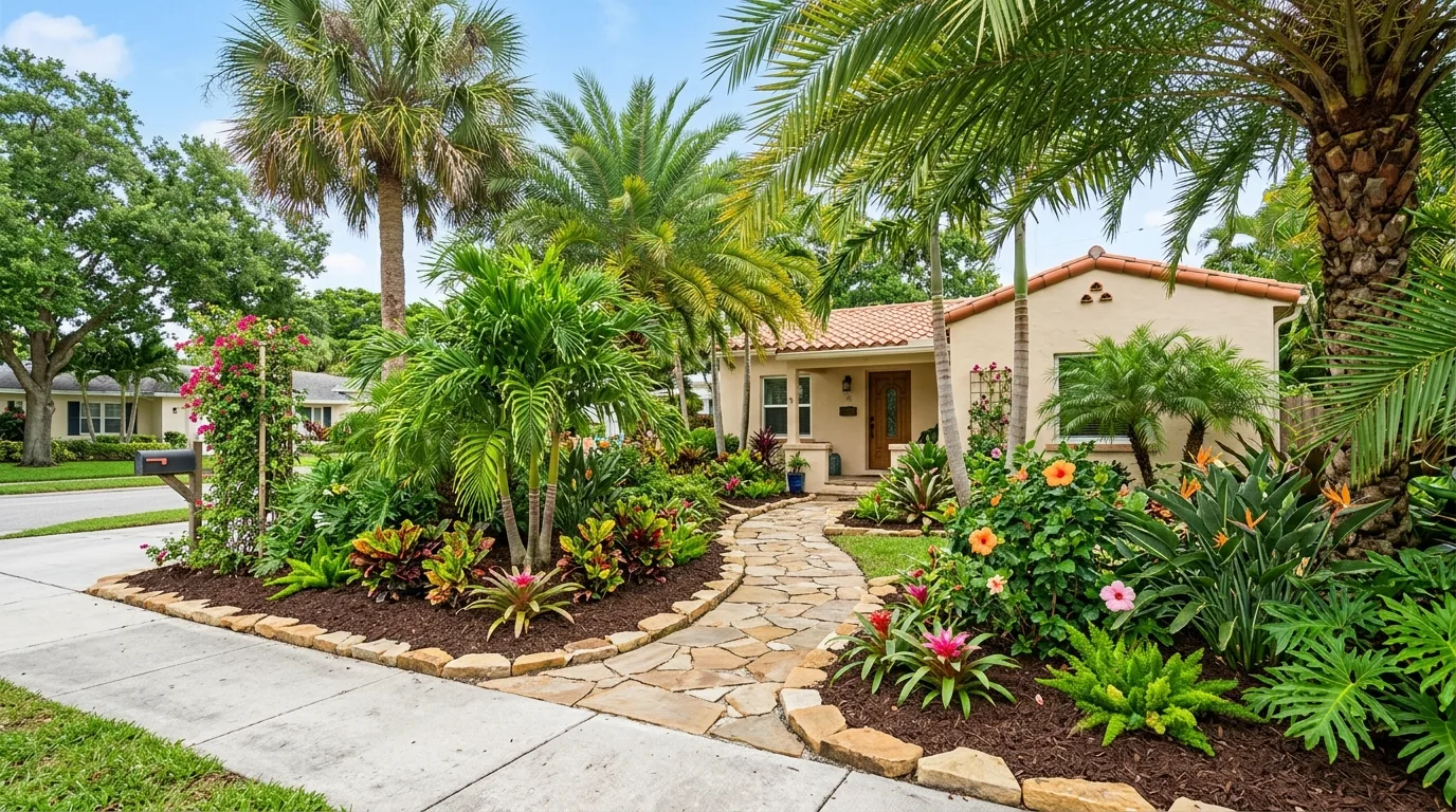 15 Genius Florida Landscaping Ideas for a Lush Tropical Yard idea 9