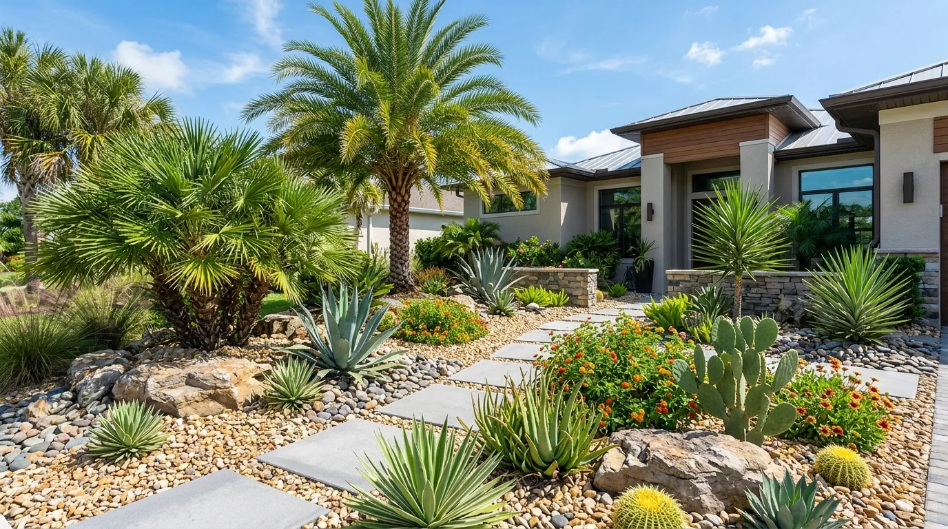 15 Genius Florida Landscaping Ideas for a Lush Tropical Yard idea 10