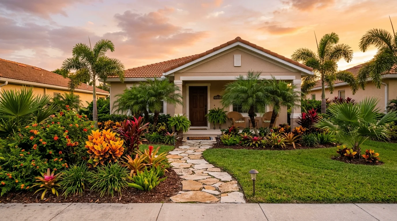 15 Genius Florida Landscaping Ideas for a Lush Tropical Yard idea 15