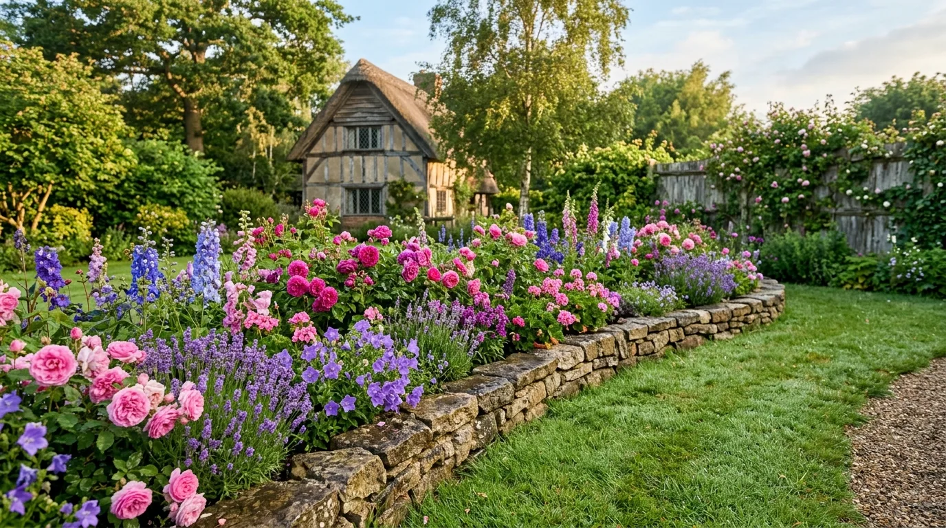 14 Genius Flowerbed Edging Ideas to Define Your Garden Beds