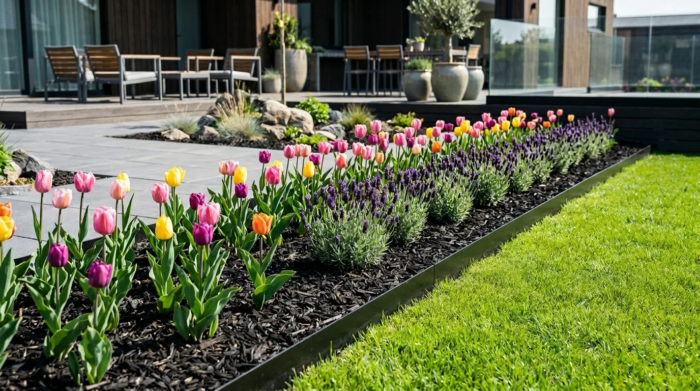 14 Genius Flowerbed Edging Ideas to Define Your Garden Beds idea 2