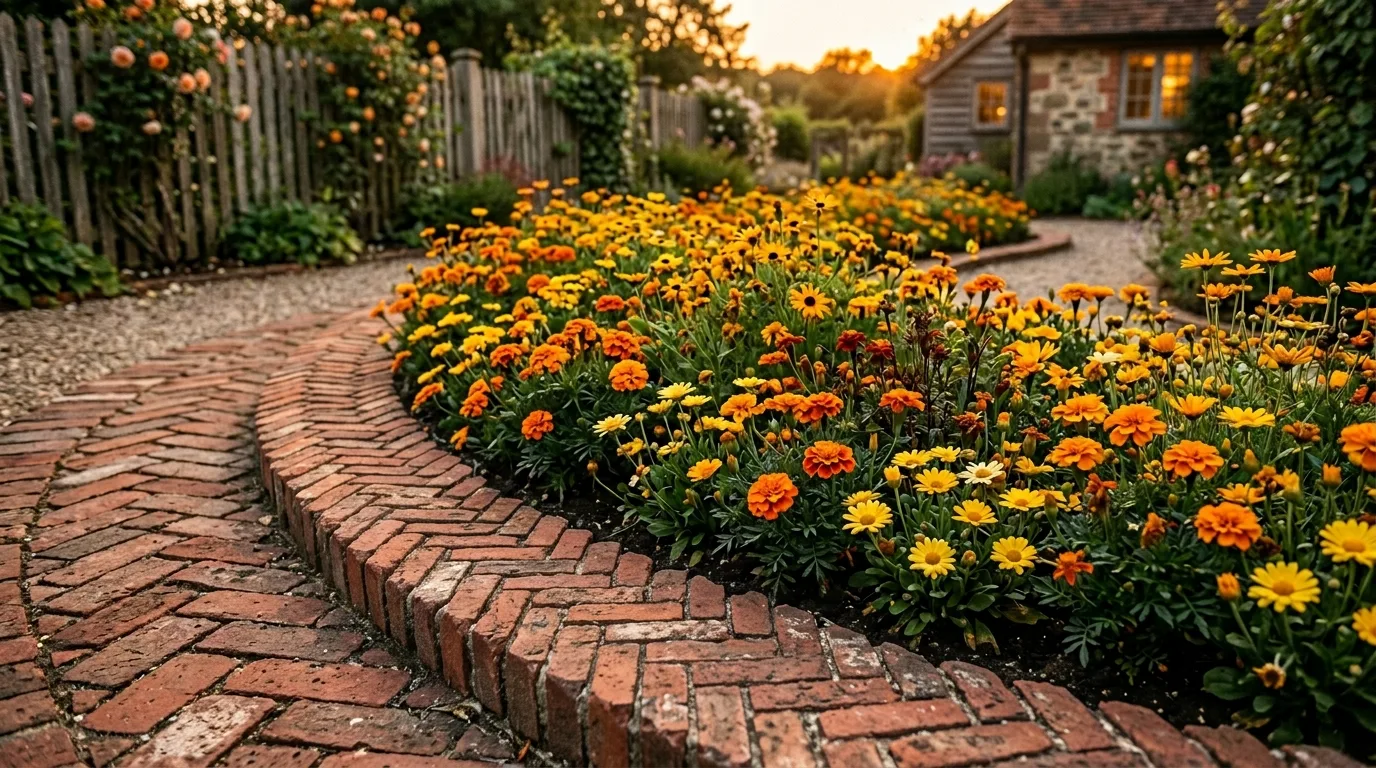14 Genius Flowerbed Edging Ideas to Define Your Garden Beds idea 3