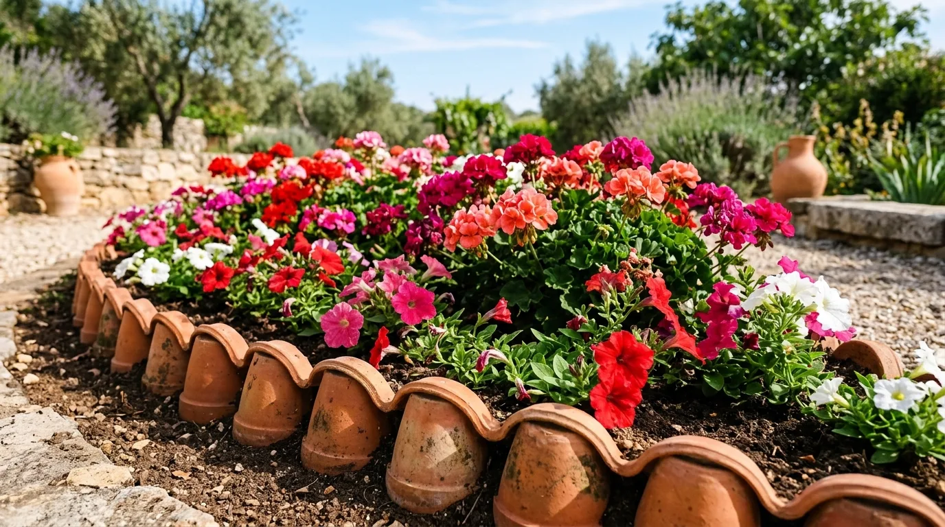 14 Genius Flowerbed Edging Ideas to Define Your Garden Beds idea 6