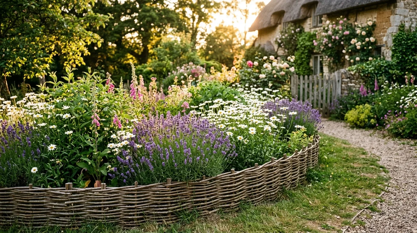 14 Genius Flowerbed Edging Ideas to Define Your Garden Beds idea 7