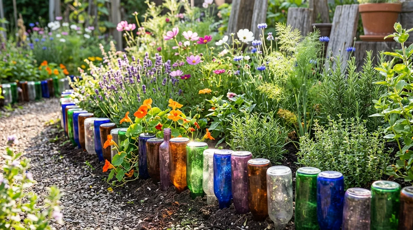 14 Genius Flowerbed Edging Ideas to Define Your Garden Beds idea 10