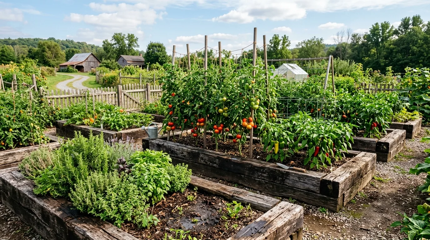 15 Genius Railroad Tie Landscaping Ideas for Rustic Edging idea 4