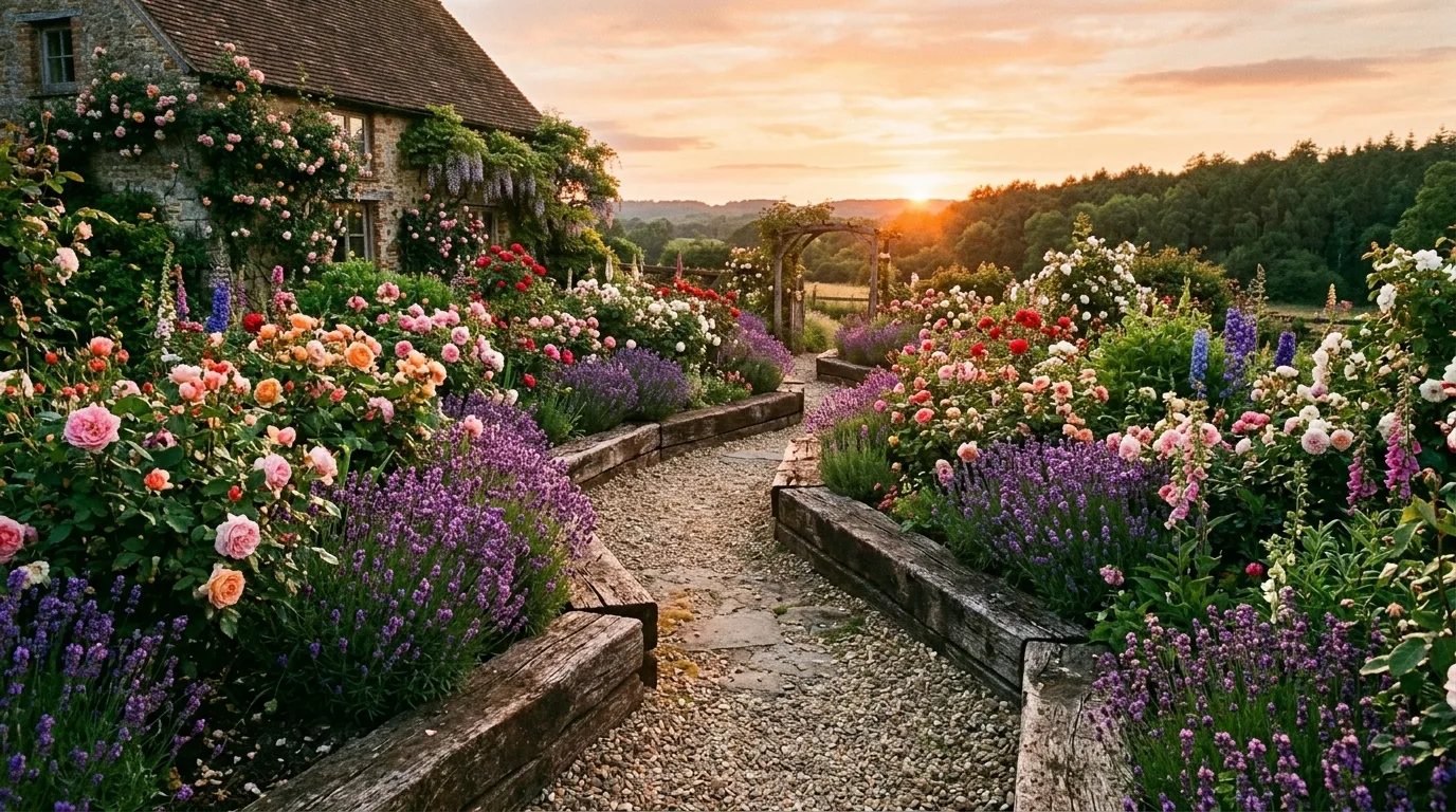 15 Genius Railroad Tie Landscaping Ideas for Rustic Edging idea 5