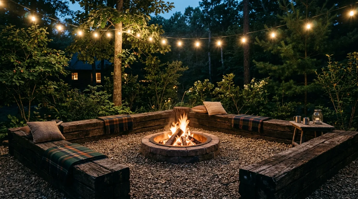 15 Genius Railroad Tie Landscaping Ideas for Rustic Edging idea 6