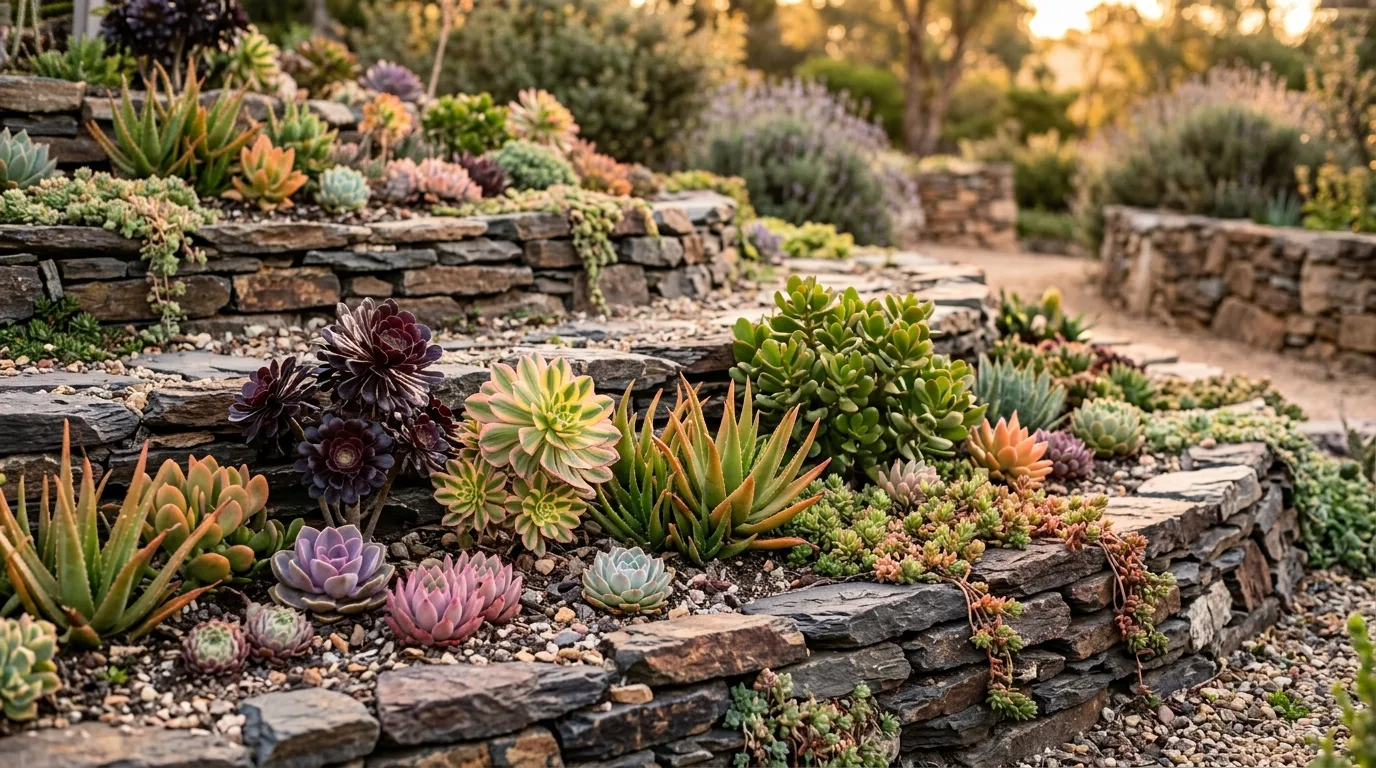 15 Genius Succulent Rock Garden Ideas for a Stunning Display idea 2