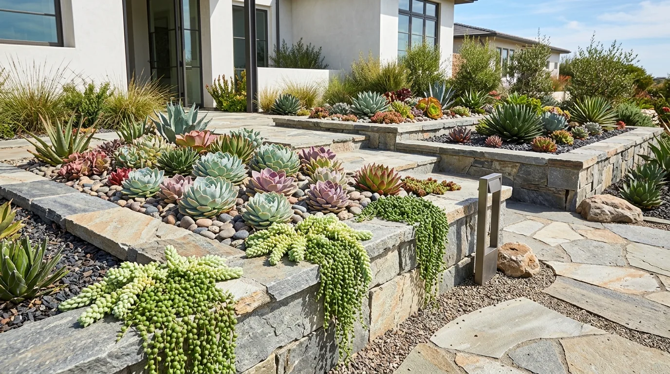 15 Genius Succulent Rock Garden Ideas for a Stunning Display idea 10