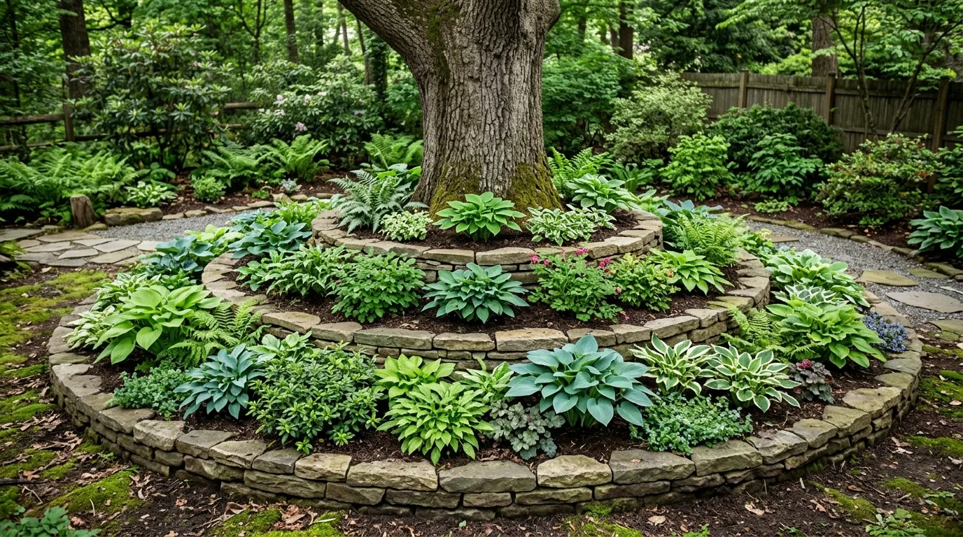 12 Genius Under Tree Landscaping Ideas for Shady Spots idea 9