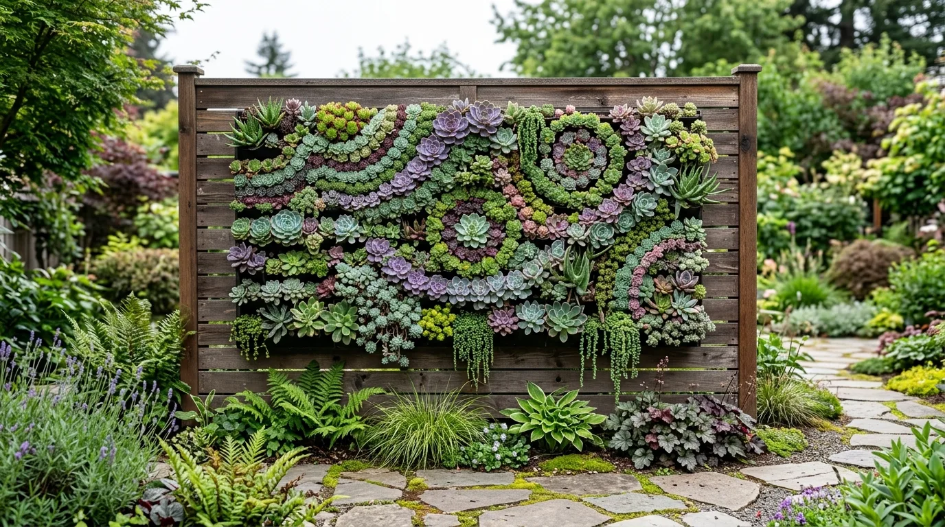14 Gorgeous Fence Art Ideas to Beautify a Blank Backdrop idea 6