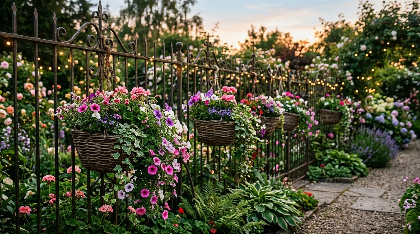 14 Gorgeous Fence Art Ideas to Beautify a Blank Backdrop idea 7