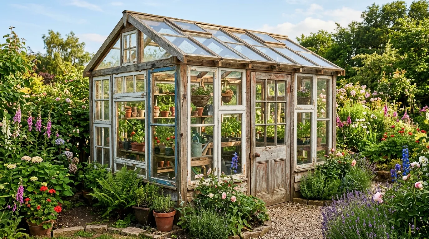 11 Gorgeous Greenhouse Ideas to Transform Your Yard idea 8