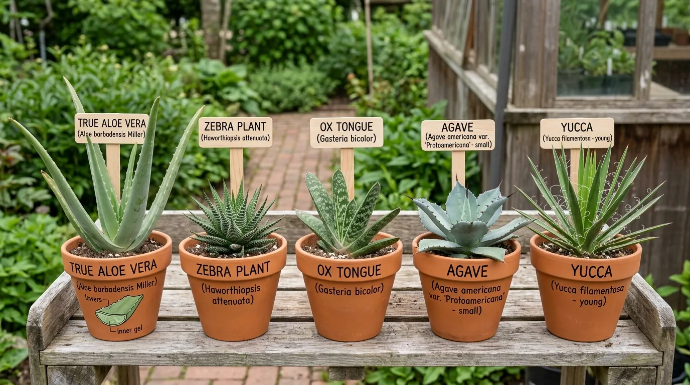 14 Healing Plant Guide How to Identify Medicinal Aloe Vera Plant idea 2